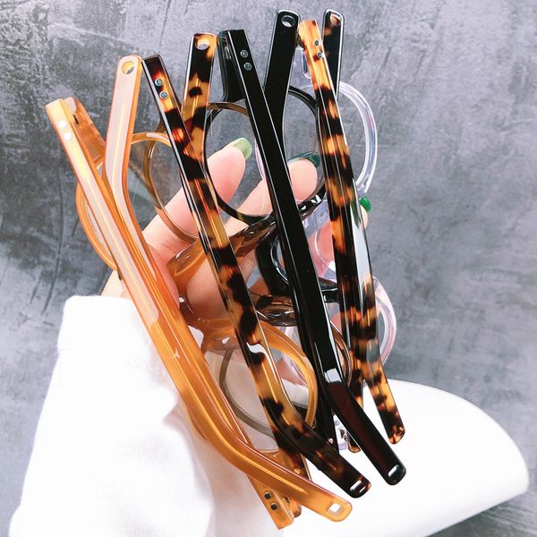 handmade acetate glasses frame japan men women vintage round square eyeglasses irregular small lens shape myopia spectacles, Black
handmade acetate glasses frame japan men women vintage round square eyeglasses irregular small lens shape myopia spectacles, Black