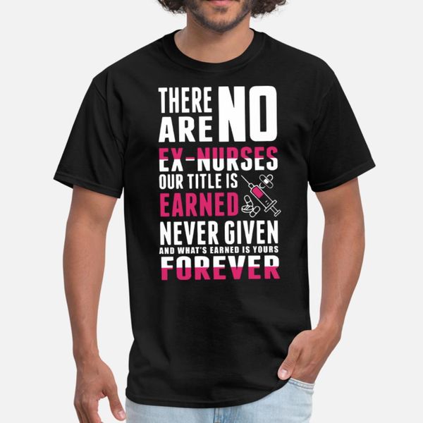 there are no ex nurses our title is earned never g t shirt men personalized 100% cotton crew neck male anti-wrinkle fashion family shirt
there are no ex nurses our title is earned never g t shirt men personalized 100% cotton crew neck male anti-wrinkle fashion family shirt