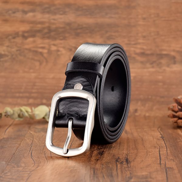 black genuine leather belts men cowboy cowskin fashion leisure waist strap designer ceinture homme, Black;brown
black genuine leather belts men cowboy cowskin fashion leisure waist strap designer ceinture homme, Black;brown