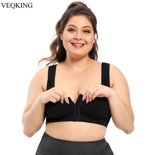 veqking large size l xl 2xl women sports bras,breathable corrective posture push up yoga bra,fitness running sports bra top, White;black
veqking large size l xl 2xl women sports bras,breathable corrective posture push up yoga bra,fitness running sports bra top, White;black