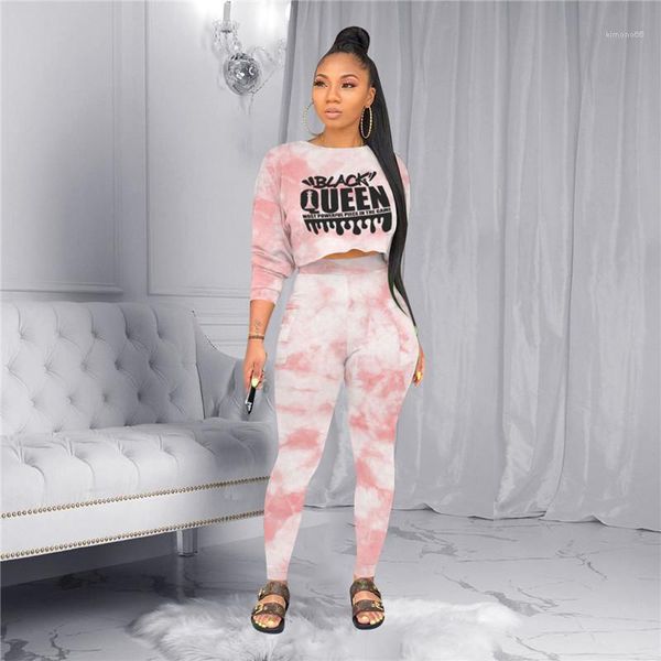 two piece pants sports set womens letter print designer crew neck long sleeve trousers dropshipping tie dye womens, White
two piece pants sports set womens letter print designer crew neck long sleeve trousers dropshipping tie dye womens, White