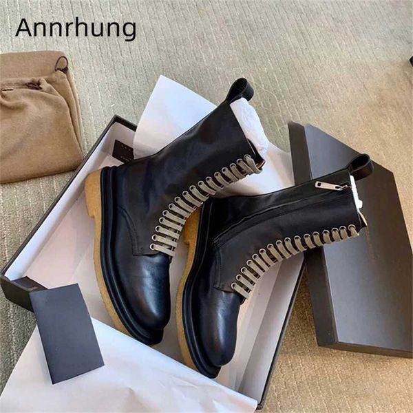 new autumn winter boots women round toe cross-tied side zipper short booties thick heel runway botas mujer, Black
new autumn winter boots women round toe cross-tied side zipper short booties thick heel runway botas mujer, Black