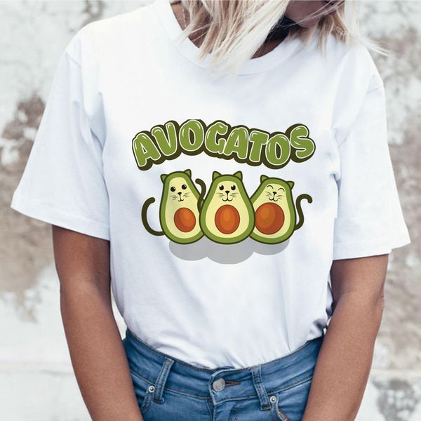 women's t-shirt avocado t shirt tee clothes male femme fashion harajuku 90s grunge ulzzang graphic tshirt kawaii women, White
women's t-shirt avocado t shirt tee clothes male femme fashion harajuku 90s grunge ulzzang graphic tshirt kawaii women, White