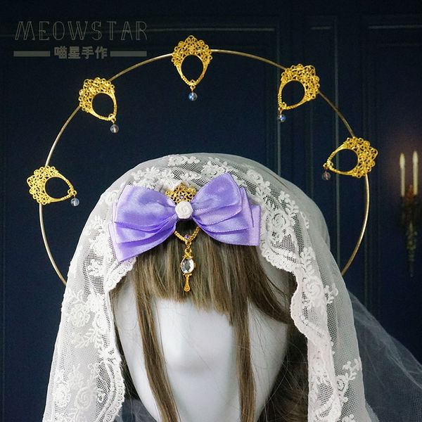 our lady's halo tiara baroque retro headdress pgraphy props hair accessories style fashion luxury exaggeration, Golden;silver
our lady's halo tiara baroque retro headdress pgraphy props hair accessories style fashion luxury exaggeration, Golden;silver