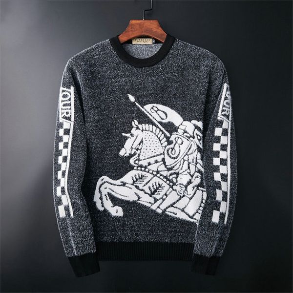 men bottoming fall slim sweaters warm autumn sweaters computer knitted pullovers clothing man knight pattern applique bottoming shirt, White;black
men bottoming fall slim sweaters warm autumn sweaters computer knitted pullovers clothing man knight pattern applique bottoming shirt, White;black
