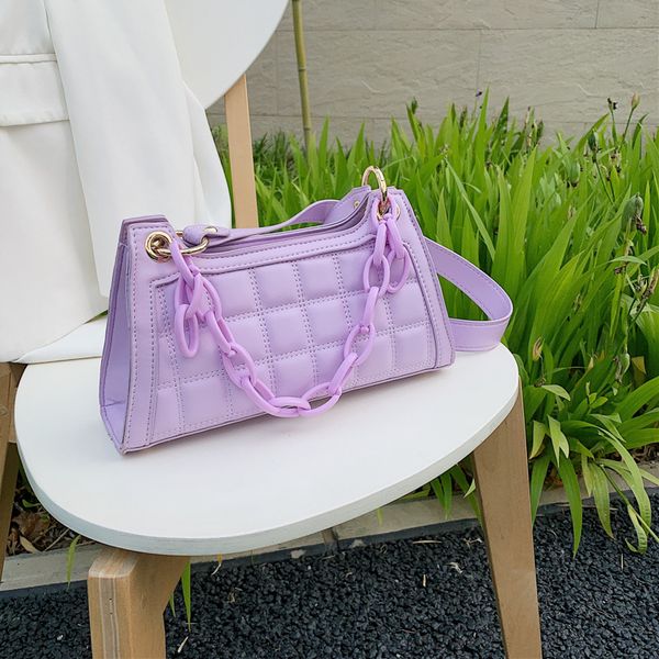2020 thread new fashion baguette bags for women pu leather acrylic chain shoulder bag sac femme handbags women designer bag
2020 thread new fashion baguette bags for women pu leather acrylic chain shoulder bag sac femme handbags women designer bag