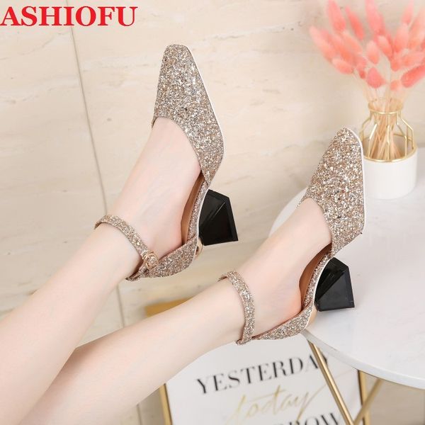 ashiofu new 2020 fashion wine-glasses heel sandals glitter party dress shoes real ps evening fashion sandals summer shoes, Black
ashiofu new 2020 fashion wine-glasses heel sandals glitter party dress shoes real ps evening fashion sandals summer shoes, Black
