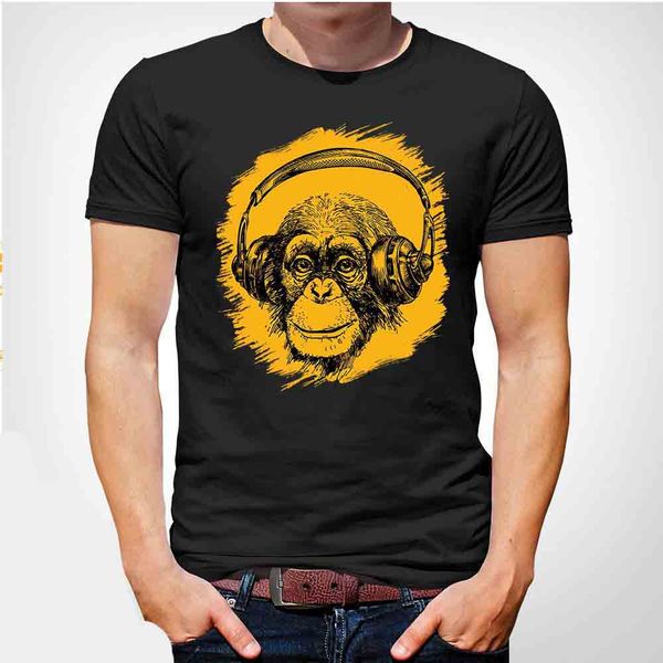 brand new 2019 summer mens short headphones chimp dj techno house music rave dnb monkey t-shirt black cute t shirts
brand new 2019 summer mens short headphones chimp dj techno house music rave dnb monkey t-shirt black cute t shirts