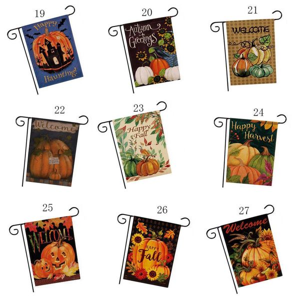 47*32cm halloween garden flags pumpkin ghost witch print party home decor outdoor hanging flags halloween decorations 171 styles
47*32cm halloween garden flags pumpkin ghost witch print party home decor outdoor hanging flags halloween decorations 171 styles