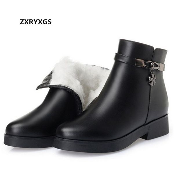 boots fashion 100% natural full cowhide wool / plush warm cotton women snow winter shoes large size, Black
boots fashion 100% natural full cowhide wool / plush warm cotton women snow winter shoes large size, Black