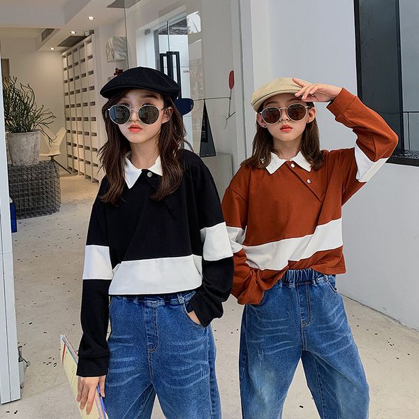 children clothing 2020 autumn new teenage girls cotton shirt fashion kids patchwork girls shirt casual long sleeve shirt,, Red;yellow
children clothing 2020 autumn new teenage girls cotton shirt fashion kids patchwork girls shirt casual long sleeve shirt,, Red;yellow