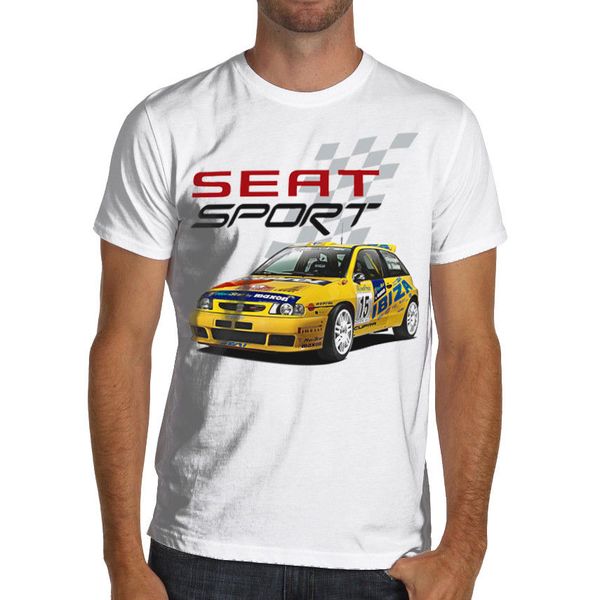 sport 2019 new fashion cool tee shirt spanish car fans ibiza kit car super 2000 rally soft cotton t-shirt custom t-shirt