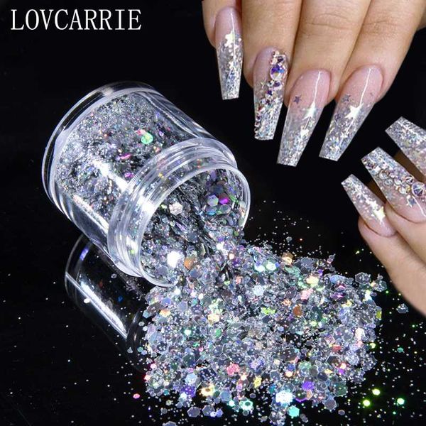 nail glitter 1 box holographic gold powder laser silver art pigment flakes sequins paillette tips for gel nails decorations, Silver;gold
nail glitter 1 box holographic gold powder laser silver art pigment flakes sequins paillette tips for gel nails decorations, Silver;gold