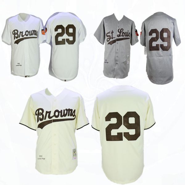 сент-луис browns 29 satchel paige джерси серый белый кремовый 1953 урожай ретро бейсбола трикотажных изделий высокого качества 100% брошюров, Blue;black
сент-луис browns 29 satchel paige джерси серый белый кремовый 1953 урожай ретро бейсбола трикотажных изделий высокого качества 100% брошюров, Blue;black