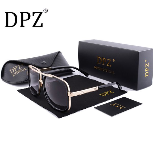 dpz brand design men sunglasses women retro square steampunk uv400 protective eyeglasses luxury brands with box, White;black
dpz brand design men sunglasses women retro square steampunk uv400 protective eyeglasses luxury brands with box, White;black