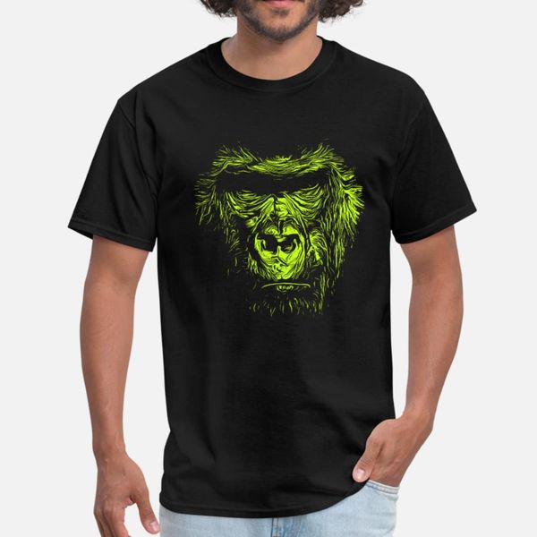 gorilla t shirt men custom 100% cotton s-xxxl gents gift new fashion spring family shirt