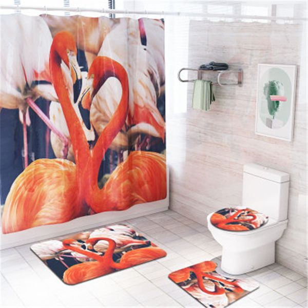 bath mats 4pcs/set bathroom mat set non-slip digita print birds coral fleece shower curtain floor washable toilet rug
bath mats 4pcs/set bathroom mat set non-slip digita print birds coral fleece shower curtain floor washable toilet rug