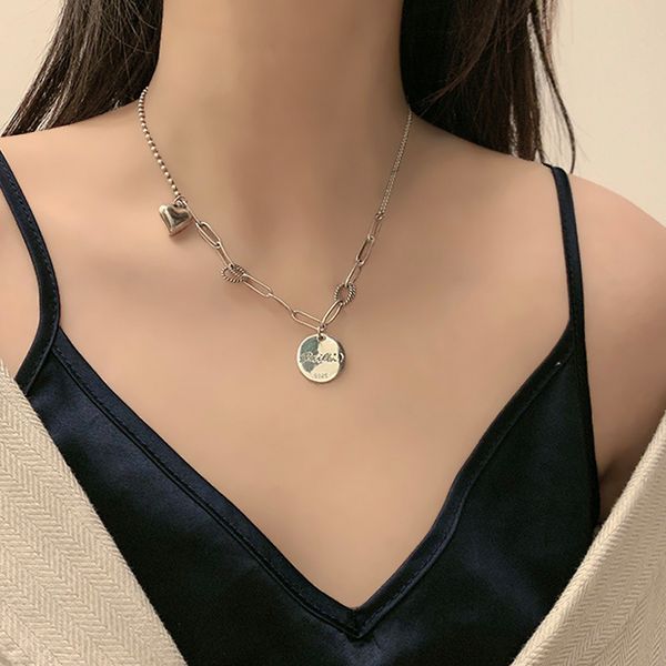 925 silver women necklaces s925 heart-shaped round card necklace diy anti-allergic women necklaces valentine's day gift
925 silver women necklaces s925 heart-shaped round card necklace diy anti-allergic women necklaces valentine's day gift