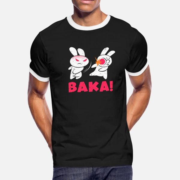 baka bunny rabbit anime kawaii t shirt men printed 100% cotton round collar solid color cute new style summer style kawaii shirt, White;black
baka bunny rabbit anime kawaii t shirt men printed 100% cotton round collar solid color cute new style summer style kawaii shirt, White;black