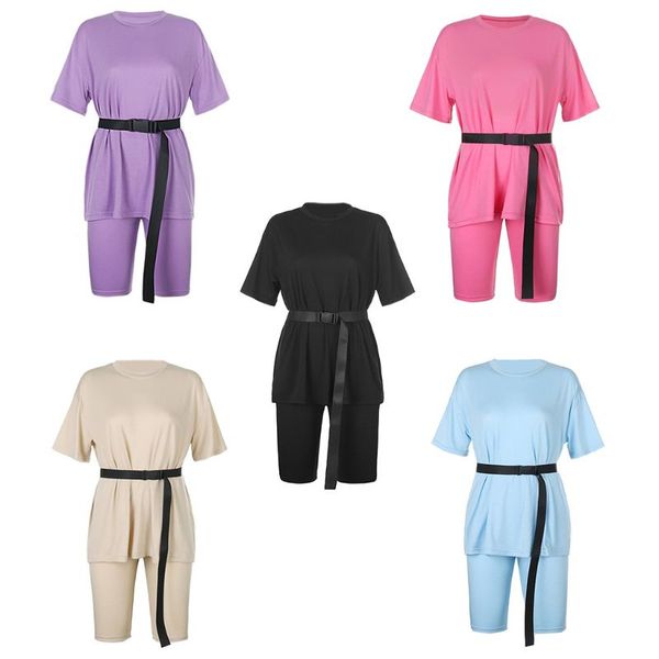 women's tracksuits women solid 2 piece outfit set summer oversized loose t-shirt bodycon biker shorts workout sports tracksuit with wa, Gray
women's tracksuits women solid 2 piece outfit set summer oversized loose t-shirt bodycon biker shorts workout sports tracksuit with wa, Gray