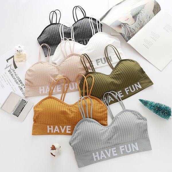 gym clothing cotton solid bra women sports girl jogging underwear push up fitness running yoga sport have fun vest, White;black
gym clothing cotton solid bra women sports girl jogging underwear push up fitness running yoga sport have fun vest, White;black