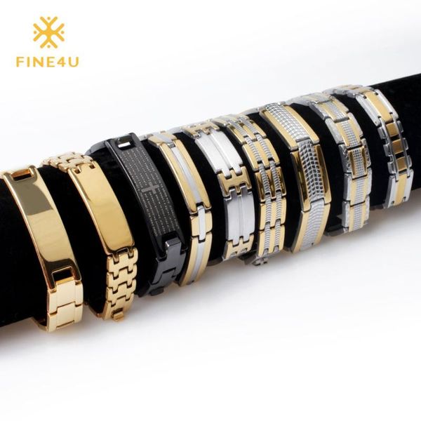 fine4u b039 men's 316l stainless steel chain link bracelet jesus cross bracelets for christmas gifts 9 choices watch band, Black
fine4u b039 men's 316l stainless steel chain link bracelet jesus cross bracelets for christmas gifts 9 choices watch band, Black