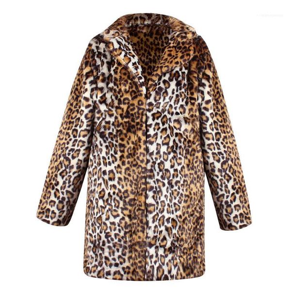 womens winter coats leopard pattern womens faux fur fashion cardigan coats sexy, Black 
womens winter coats leopard pattern womens faux fur fashion cardigan coats sexy, Black