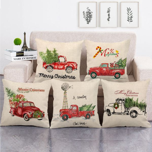 45cm*45cm truck and christmas tree design linen/cotton throw pillow covers couch cushion cover home decor pillow
45cm*45cm truck and christmas tree design linen/cotton throw pillow covers couch cushion cover home decor pillow
