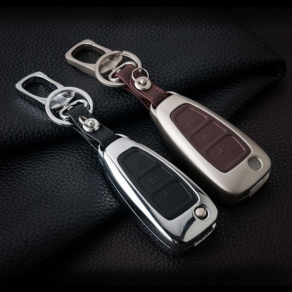 genuine leather car key case fob cover fits for ford mondeo explorer edge kuga focus remote alloy key rings car keychain, Silver
genuine leather car key case fob cover fits for ford mondeo explorer edge kuga focus remote alloy key rings car keychain, Silver