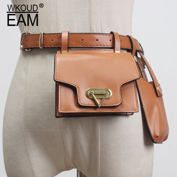 wkoud eam 2020 new solid color pu leather belt bags for women fashion all-match crossbody bag female trendy packs tide pf759, Black;brown
wkoud eam 2020 new solid color pu leather belt bags for women fashion all-match crossbody bag female trendy packs tide pf759, Black;brown