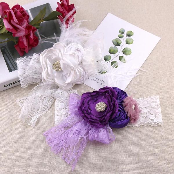 8 pcs / lot baby flower headband feather rose floral lace elastic hair band boutique pearl headwear children hair accessories 4t, Slivery;white
8 pcs / lot baby flower headband feather rose floral lace elastic hair band boutique pearl headwear children hair accessories 4t, Slivery;white