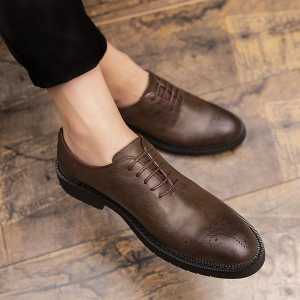 oxford shoes for men 2020 brand designer large leather business men wedding party dress shoes retro patent big size 38-47 brown, Black
oxford shoes for men 2020 brand designer large leather business men wedding party dress shoes retro patent big size 38-47 brown, Black