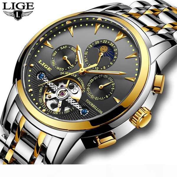 2018lige mens watchestop мужские автоматические механические часы мужская мода бизнес водонепроницаемые часы relogio мужчина для, Slivery;brown
2018lige mens watchestop мужские автоматические механические часы мужская мода бизнес водонепроницаемые часы relogio мужчина для, Slivery;brown
