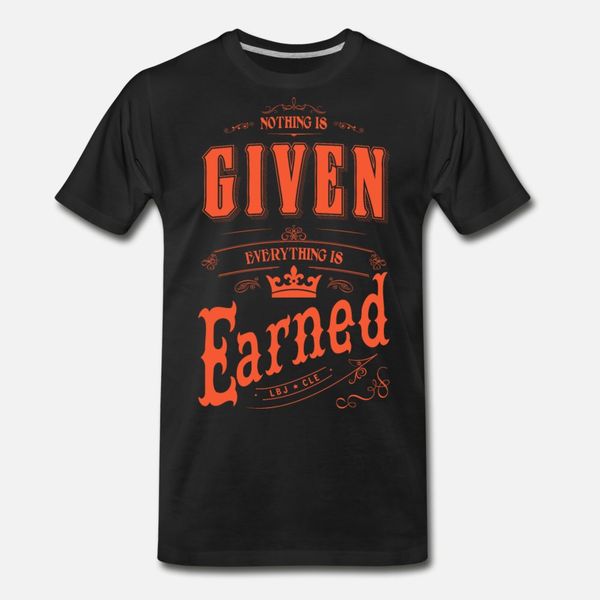 the king to cleveland everything is earned t shirt men personalized 100% cotton plus size 3xl formal gift new style spring natural shirt
the king to cleveland everything is earned t shirt men personalized 100% cotton plus size 3xl formal gift new style spring natural shirt