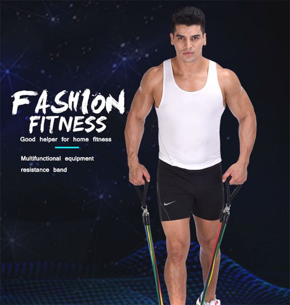 11pcs/set pull rope fitness exercises resistance bands latex tubes pedal excerciser body training workout elastic yoga band
11pcs/set pull rope fitness exercises resistance bands latex tubes pedal excerciser body training workout elastic yoga band
