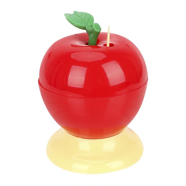 toothpick box automatic press type home decoration fruit apple shape toothpick holder plastic
toothpick box automatic press type home decoration fruit apple shape toothpick holder plastic