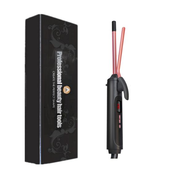 13mm professional hair curler ceramic curling iron wand 360 degree rotating clip hair wave roller lcd display hair styling note: the
13mm professional hair curler ceramic curling iron wand 360 degree rotating clip hair wave roller lcd display hair styling note: the