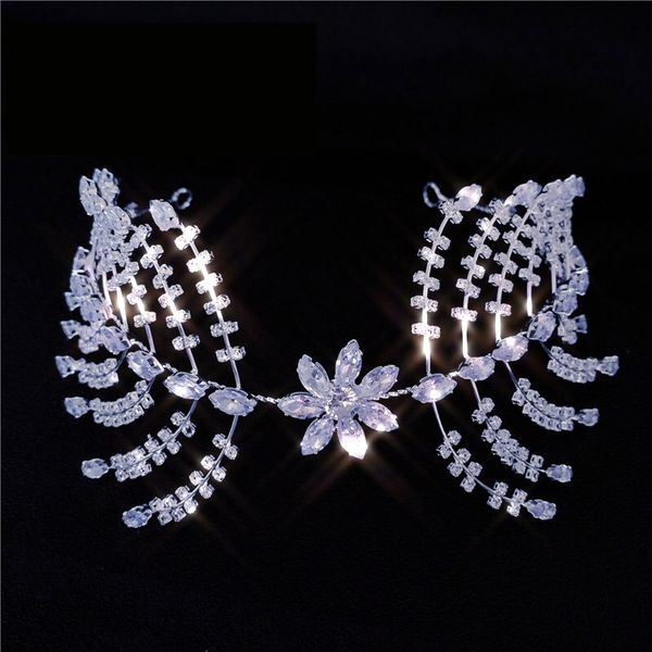 luxury bridal headwear zirconia crown hairband fashion bridal wreath wedding hair jewelry hair accessories women's soft headdres, Golden;silver
luxury bridal headwear zirconia crown hairband fashion bridal wreath wedding hair jewelry hair accessories women's soft headdres, Golden;silver