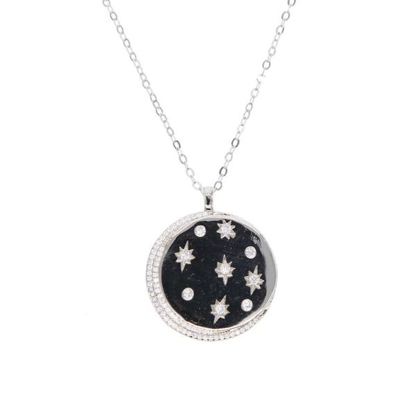 chains classic gold alloy round pendant necklace for women simple female long chain coin flower pave blink cz 2021 wholesale, Silver
chains classic gold alloy round pendant necklace for women simple female long chain coin flower pave blink cz 2021 wholesale, Silver