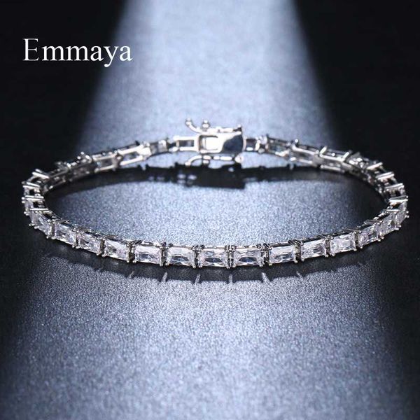 link, chain emmaya fashion jewelry for women and ladies delicate ornament muliticolors zirconia bracelet in party shiny dress-up, Black
link, chain emmaya fashion jewelry for women and ladies delicate ornament muliticolors zirconia bracelet in party shiny dress-up, Black