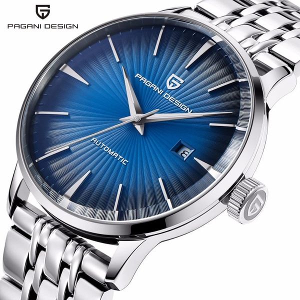 pagani fashion mechanical men watch waterproof classic automatic business male wrist watch sport relogio masculino, Slivery;brown
pagani fashion mechanical men watch waterproof classic automatic business male wrist watch sport relogio masculino, Slivery;brown