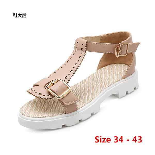 sandals women soft ladies comfortable flat open toe beach shoes woman footwear small big size 34 - 43, Black
sandals women soft ladies comfortable flat open toe beach shoes woman footwear small big size 34 - 43, Black