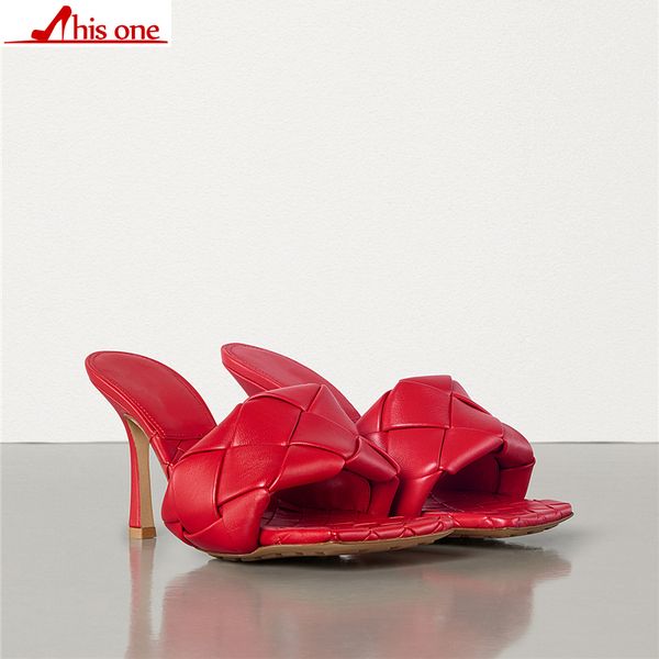 this one mules shoes women cross-criss leather slippers square toe high heel slippers women summer celebrity shoes, Black
this one mules shoes women cross-criss leather slippers square toe high heel slippers women summer celebrity shoes, Black