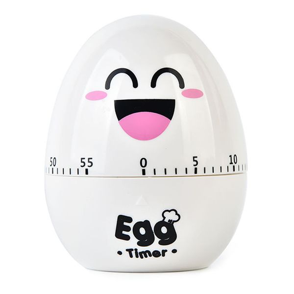 cartoon egg mechanical clockwork satch alarm lovely kitchen timer with scale