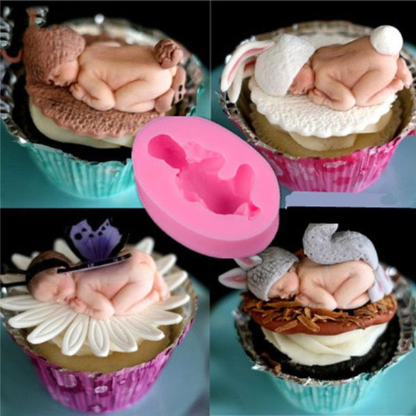 baby shape silicone backing moulds embossing mold 3d sleep baby handmade soap mould fondant cake chocolate mold cake decoration sugar mold
baby shape silicone backing moulds embossing mold 3d sleep baby handmade soap mould fondant cake chocolate mold cake decoration sugar mold