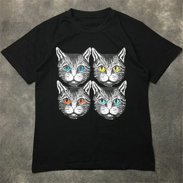 street fashion mens t shirt 2020 four cats pattern polos short sleeve tennis t shirts men women couple stylist pullover tee, White;black
street fashion mens t shirt 2020 four cats pattern polos short sleeve tennis t shirts men women couple stylist pullover tee, White;black