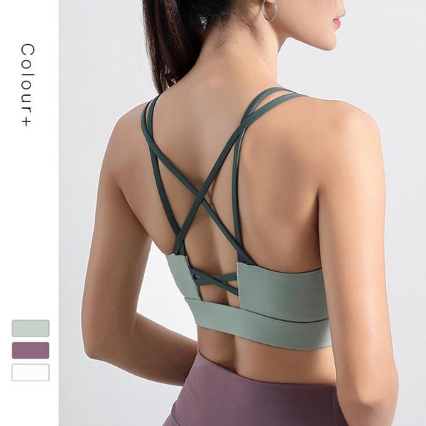 yoga bra sports bra -proof gathering fitness beauty back yoga vest sports underwear top, White;black
yoga bra sports bra -proof gathering fitness beauty back yoga vest sports underwear top, White;black