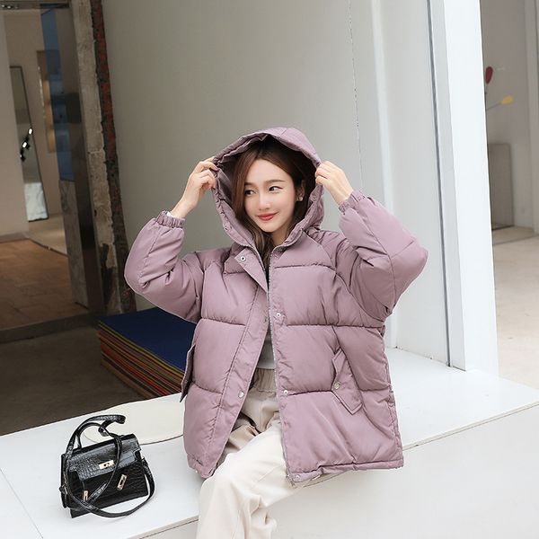 parka women 2020 winter long female jacket coats plus size hooded thick cotton padded lining solid casual women's coat outerwear, Black
parka women 2020 winter long female jacket coats plus size hooded thick cotton padded lining solid casual women's coat outerwear, Black