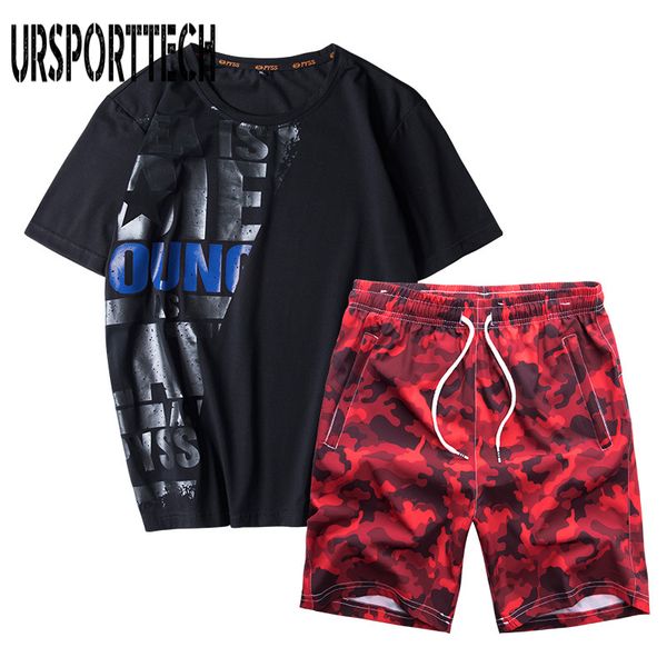 men's tracksuits 2021 brand tracksuit men women fashion sportswear two piece sets print t shirt+short pants sporting suit male jogging, Gray
men's tracksuits 2021 brand tracksuit men women fashion sportswear two piece sets print t shirt+short pants sporting suit male jogging, Gray