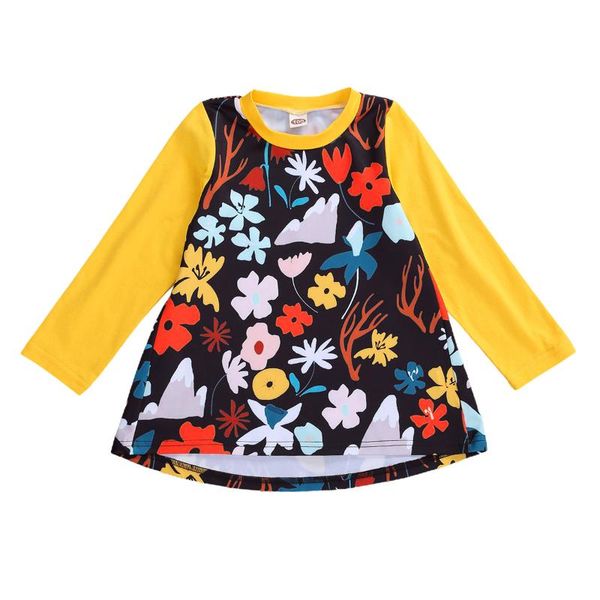 girl's dresses baby autumn outfit, o-neck splicing long-sleeve floral printed loose dress for little girl, 6 months to 5 years, Red;yellow
girl's dresses baby autumn outfit, o-neck splicing long-sleeve floral printed loose dress for little girl, 6 months to 5 years, Red;yellow